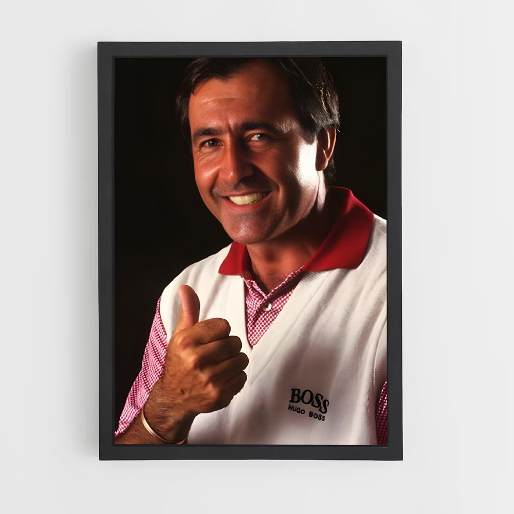 Poster Thumbs Up Seve – affiche Golf (vue 2)